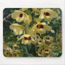 Recherche de orchidées jaunes tapis souris Nature