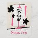 Recherche de fashion party invitations Fête d'anniversaire