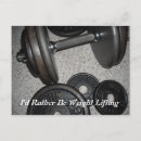 Recherche de musculation cartes postales Haltérophile