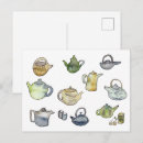 Recherche de théière vœux cartes Aquarelle