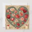 Recherche de vintage saint valentin cartes Roses rouges