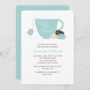 Recherche de tea cup invitations Bleu