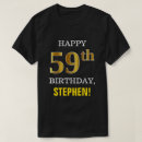 Recherche de 59 années tshirts Cinquante neuvième anniversaire