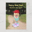 Recherche de résolution de nouvelle année vœux cartes Humoristique