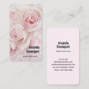 Recherche de dentelle vintage cartes visite Fleurs