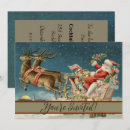 Recherche de antique noël invitations Santa claus