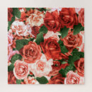 Recherche de bouquet mariage puzzles Rose