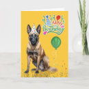 Recherche de berger malinois vœux cartes Chien
