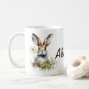 Recherche de lapin heureux tasses Floral