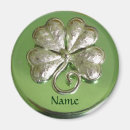 Recherche de le saint patrick magnets Trèfle à quatre feuilles