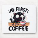 Recherche de café noir tapis souris Cappuccino