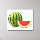 Recherche de pastèque impressions sur toile Vert