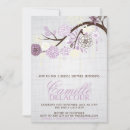 Recherche de lilac bridal shower invitations Fleurs