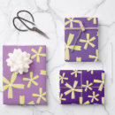 Zoek naar madeliefje cadeaupapier Paars