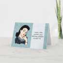 Recherche de bleu de dame vœux cartes Rétro