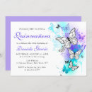Recherche de turquoise quinceanera invitations 15e