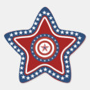 Recherche de étoile en cercle autocollants Américain