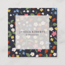 Recherche de babysitting cartes visite Floral