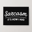 Zoek naar sarcastische buttons Grappig