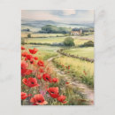 Recherche de peintures de pavot cartes postales Nature