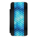 Recherche de mosaïque abstraite iphone coques Bleu