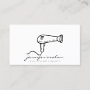 Recherche de logo cheveux cartes visite Salon de coiffure
