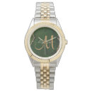 Recherche de vert montres Élégant