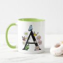 Recherche de brouillard tasses Monogramme