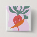 Zoek naar wortels buttons Roze