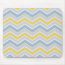 Recherche de motif zigzag tapis souris Blanc