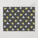 Recherche de jaune gris cartes postales Blanc