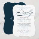 Recherche de marine mariage invitations Traditionel