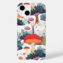 Recherche de champignons iphone coques Rouge