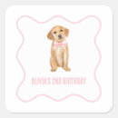 Recherche de chien rose autocollants Pour enfants