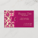 Recherche de nuances de rose cartes visite Chic