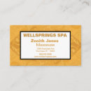 Recherche de masseuse cartes visite Spa