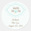 Recherche de annonces de naissance autocollants Nouveau