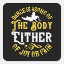 Recherche de danseuse autocollants Professeur de danse