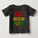 Recherche de afro bébé tshirts Histoire noire