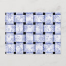 Recherche de tissu cartes postales Motif