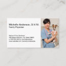 Recherche de médecine vétérinaire cartes visite Dog