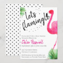 Zoek naar flamingo babyshower uitnodigingen Tropisch