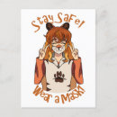 Recherche de masque cartes postales Fille