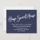 Recherche de mobile home invitations Nous avons déménagé