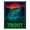 Recherche de truite posters Rétro