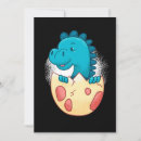 Recherche de dinosaure drôle invitations École