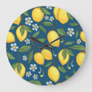 Recherche de jaune citron horloges Illustration