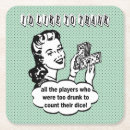 Zoek naar grappige vrouwen onderzetters For her