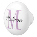 Recherche de décor boutons et poignées de porte Monogramme