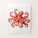 Recherche de tentacules puzzles Créature marine